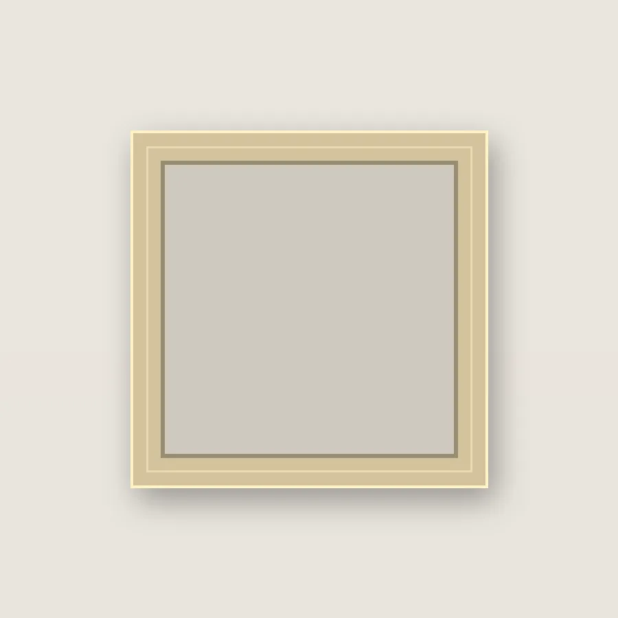 Champagne Satin frame corner sample, item number 218