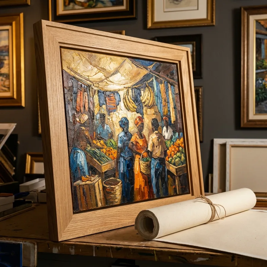 Travel Art Framing